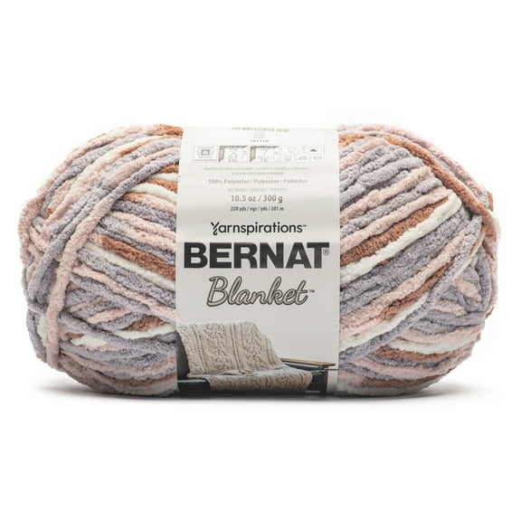 Bernat Blanket Big Ball Yarn-Petal
