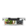 thumbnail image 4 of JoyJolt 2-Sectional Food Prep Storage Containers - Set of 5 - Black, 4 of 11