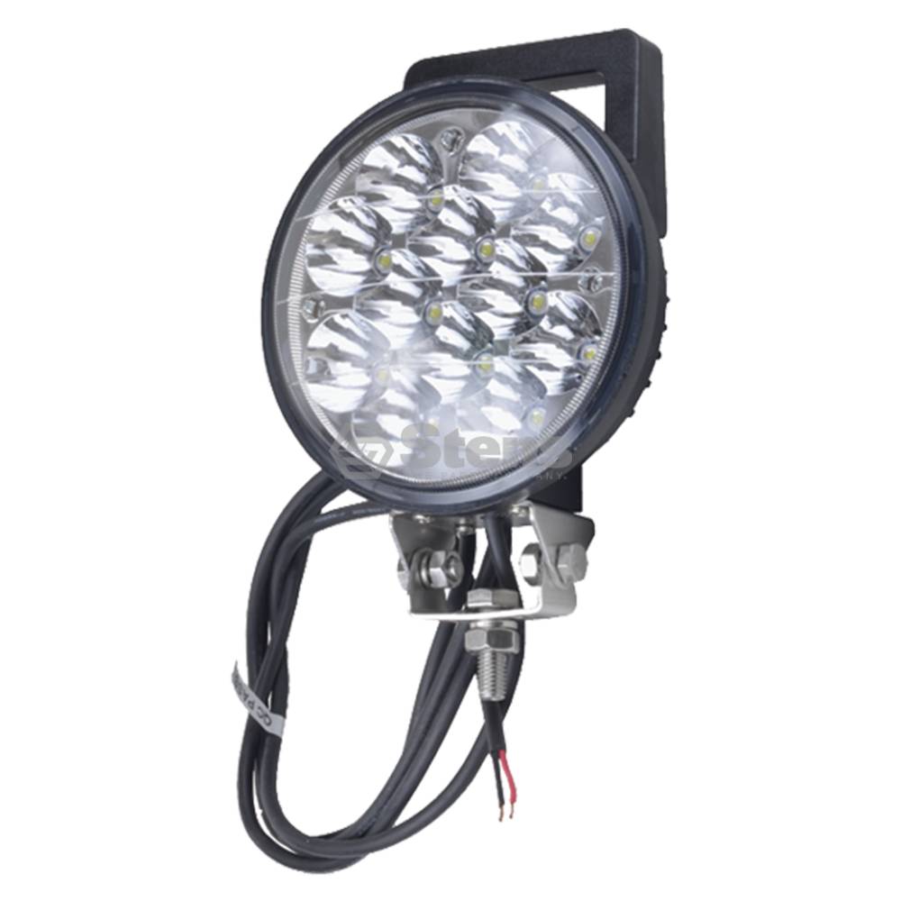 Work Light 1224 Volt, 5 1/2" round, 12 LED, spot