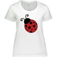 thumbnail image 3 of Inktastic Ladybug Women's Plus Size T-Shirt, 3 of 5