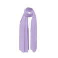 thumbnail image 4 of IBTOM CASTLE Muslim Chiffon Abaya for Women Open Front Cardigan Modest Dress with Hijab Scarf Middle East Arabian Robe Islamic Long Dress L Purple, 4 of 8