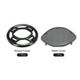 thumbnail image 3 of Unique Bargains Speaker Grill Cover 6.5' Mesh Subwoofer Grill Guard Protector for Home Audio DIY Black, 3 of 7