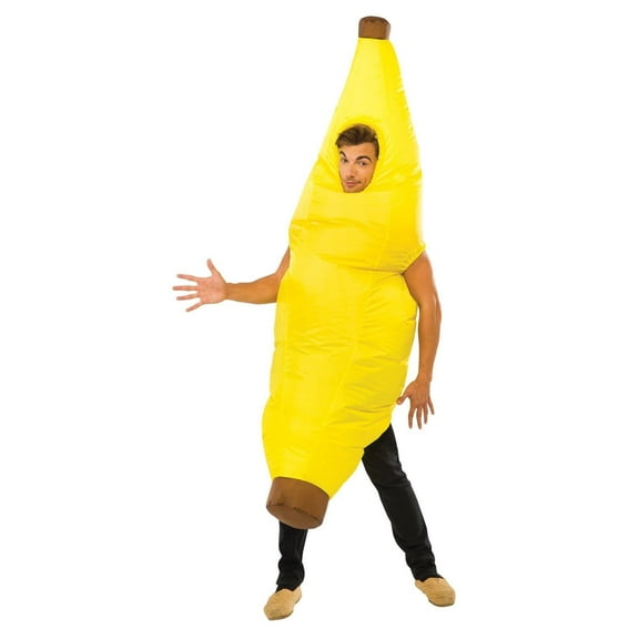 Rubies Inflatable Banana Costume for Adults, Unisex One Size