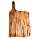 thumbnail image 2 of tabla para picar HAPPY LIFE madera pino, tabla de decorativa, tabla de quesos y corte carne, hecha 100% a mano I LIVE III: Chica 24 x 28 x 28 x 2.5, 2 of 5