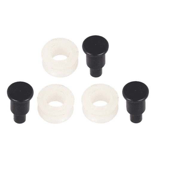 OER 1/4" Window Regulator Roller and Rivet Set 1955-1957 Bel Air 150 210 Nomad