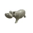 thumbnail image 1 of Kisii Stéatite Hippo Faite à la Main Gris, 1 of 2