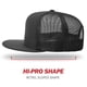 thumbnail image 3 of Gorra Trucker R RICHARDSON 511 Visera Plana Negra, 3 of 7