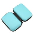 thumbnail image 4 of Almacenamiento Portátil Pequeño Estuche de Almacenamiento de Auriculares lleva de Bolsas de Bolsas Azul, 4 of 7