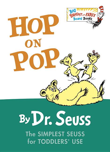 Hop On Pop Board Book Walmart Walmart Hop On Pop Board Book Walmart Walmart