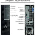 thumbnail image 4 of Dell OptiPlex 7080 SFF Desktop Computer | Intel Octa-Core i7-10700 (2.9 GHz)| 32GB RAM | 512GB SSD | Windows 11 | Home or Office PC, 4 of 5