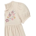 thumbnail image 3 of Modern Moments by Gerber Baby and Toddler Girl Puff Sleeve Outfit Set, 2-Piece, Sizes /3 Months - 5T, 3 of 15