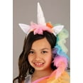 thumbnail image 3 of Girl's Rainbow Unicorn Costume Dress, 3 of 6