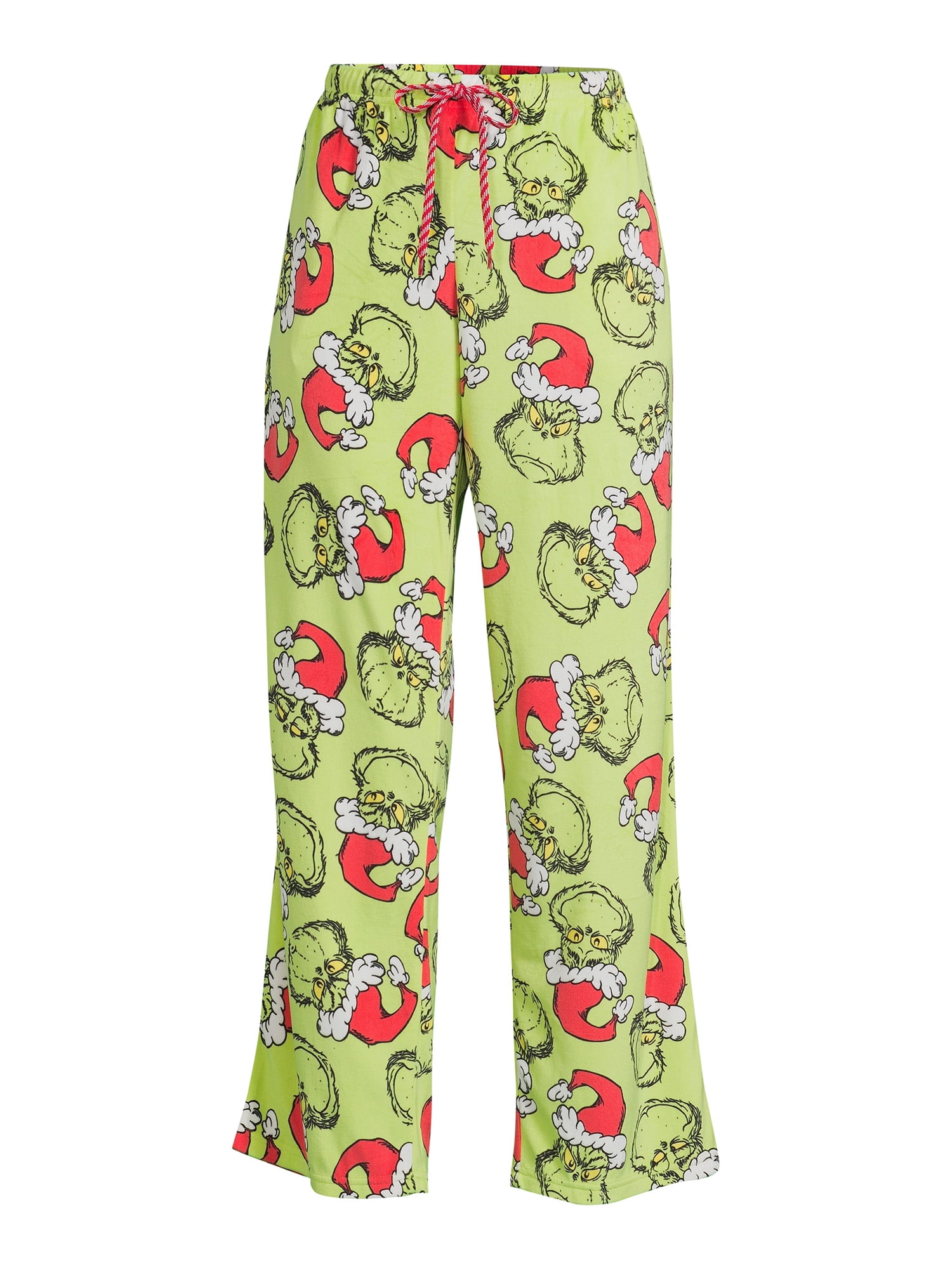 Dr. Seuss Women's The Grinch Who Stole Christmas Velour Sleep Pants