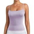 thumbnail image 3 of LILIYA Workout Tank Tops Woman Casual Solid Color Summer Tank Tops Spaghetti Strap Tunic U Neck High Strechy Sleeveless Camisoles for Women Casual Basic Cami Shirts, 3 of 7