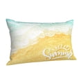 thumbnail image 2 of Kll Summer Beach Pillow Covers Envelope Closure,Super Soft And Cozy Fuzzy Fleece Pillow Case Cover 16"X24", 2 of 9