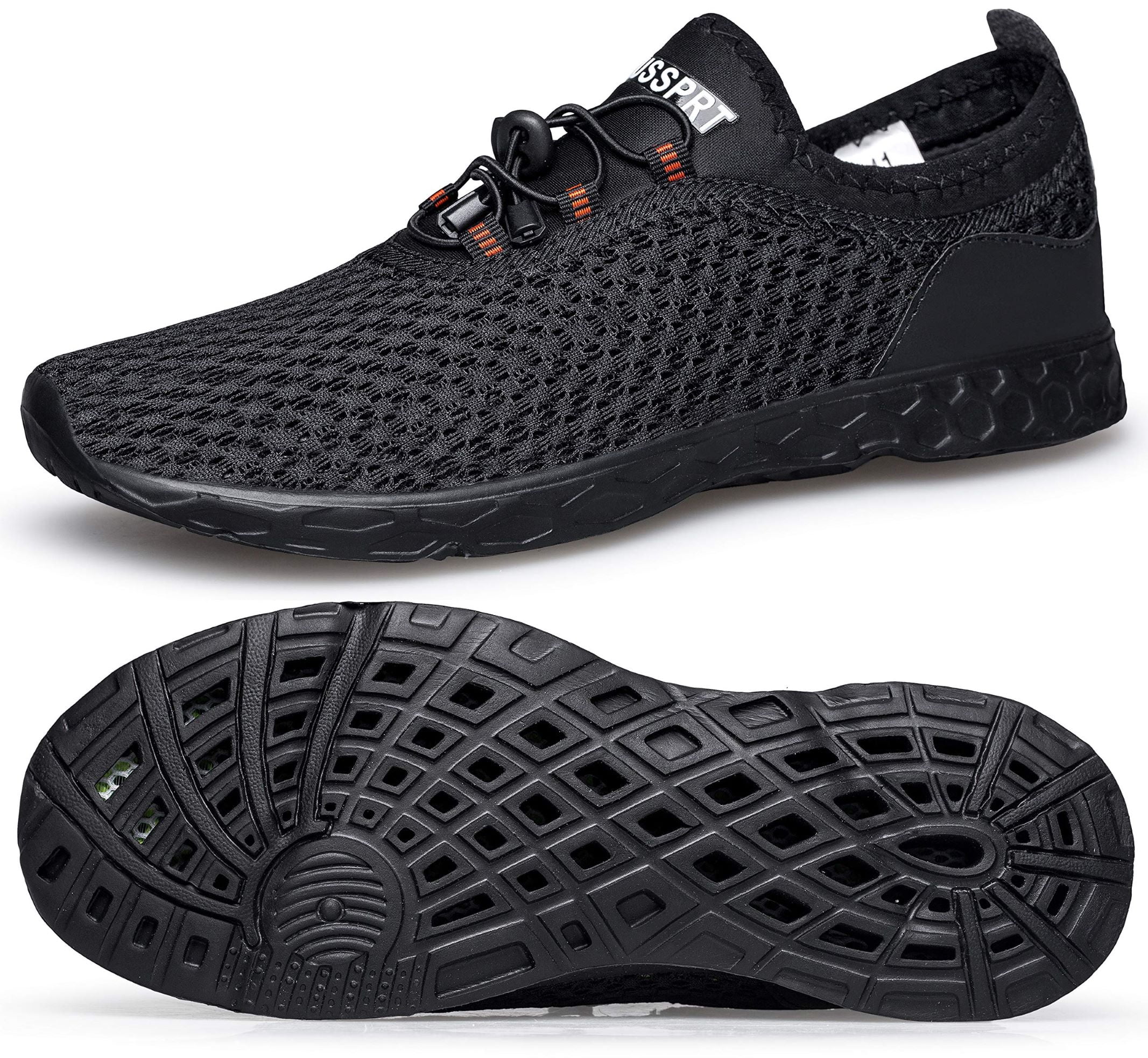 Barerun Quick Dry Water Shoes for Men Wide Toe Aqua Socks - Walmart.com