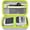 white, variant on Case Compatible with Brother for P-Touch PTH110/ PRTH110/ Pro PT-H111/ PTE110 Portable Label Maker, Storage Holder Carrying Organizer for Label Tapes, AC Adapter, Charging Cables (Box Only) -Black