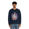 thumbnail image 4 of Peace Out Unisex Heavy Blend™ Crewneck Sweatshirt, 4 of 4