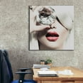 thumbnail image 6 of Epic Graffiti 'Diamonds are Forever' by Incado, Giclee Canvas Wall Art, 37"x37", 6 of 8