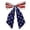Multicolor, variant on Extra-Large Independence Day Patriotic Bow Decoration, Giant Hanging Ornament for Home, Party, and Holiday Use, Perfect Front Door, Wall, and Outdoor Festival Celebration Decor, 98*71in, Multicolor