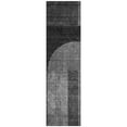 thumbnail image 2 of Addison Rugs Chantille Indoor/Outdoor Transitional Art Deco Charcoal Washable Runner Rug, 2'3" x 7'6", 2 of 6