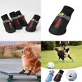 thumbnail image 5 of Breathable Reflective Dog Boots,Protective Lined Footwear For Medium & Large Dogs Indoor & Outdoor Walking,xxxxxxL, 5 of 9