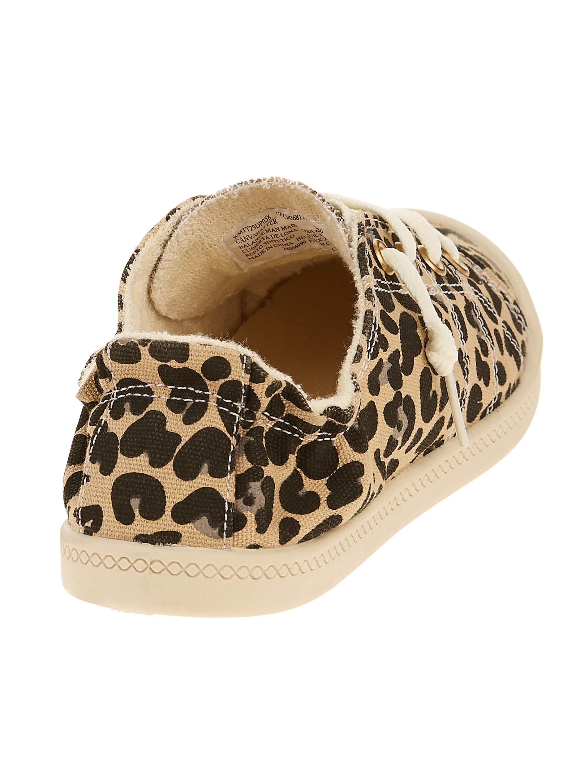 women's scrunch back canvas shoe