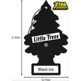 thumbnail image 4 of Black Ice Extra Strength Little Trees Air Freshener 10655 Pack of 120, 4 of 8
