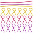 thumbnail image 1 of HEANUJJ 30Pcs Assorted Color Hair Curling Rods Silicone Perm Rollers Heat Resistant for Tight Curls, 1 of 6
