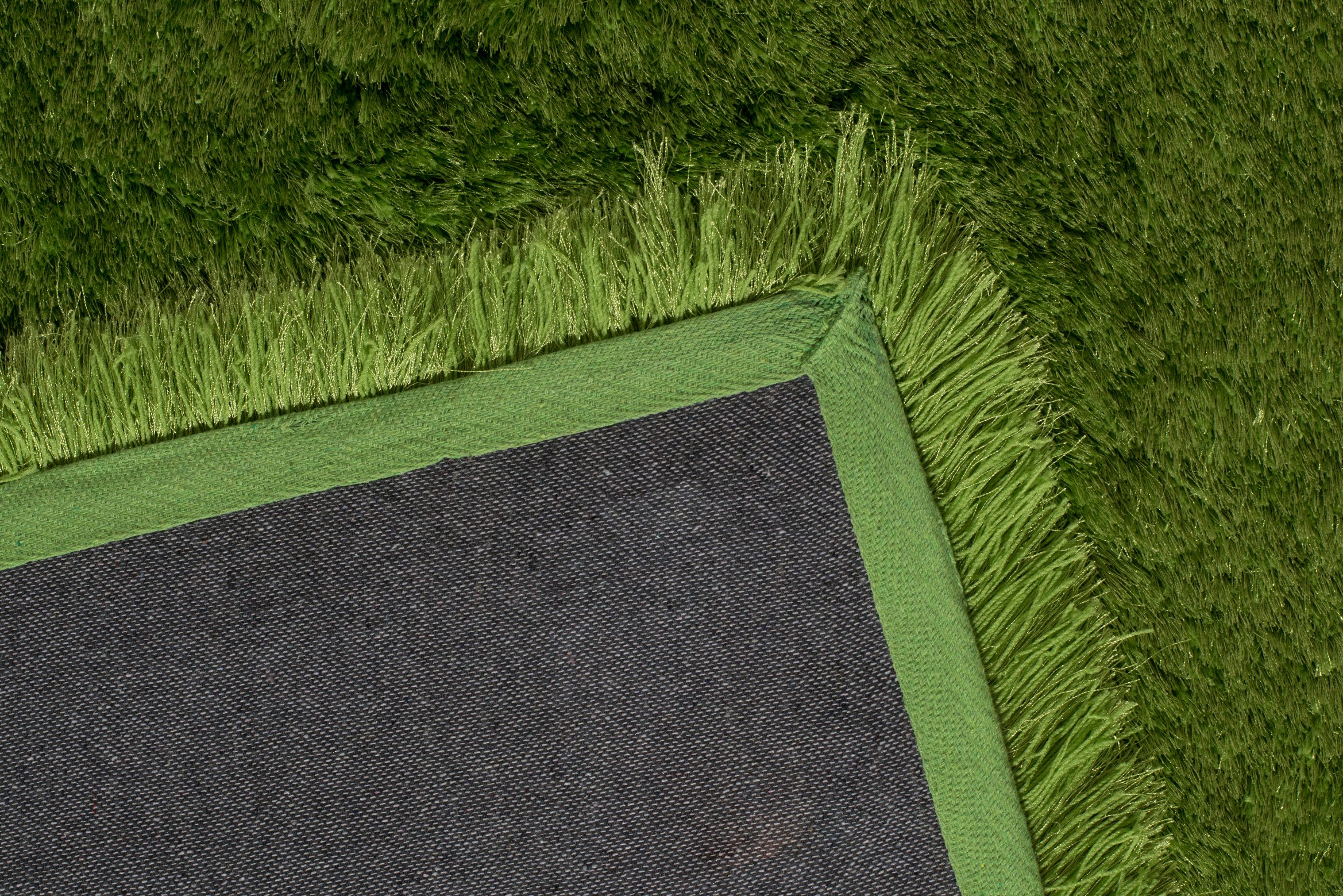 United Weavers Benella Venetia Green Woven Polyester Shag Area Rug
