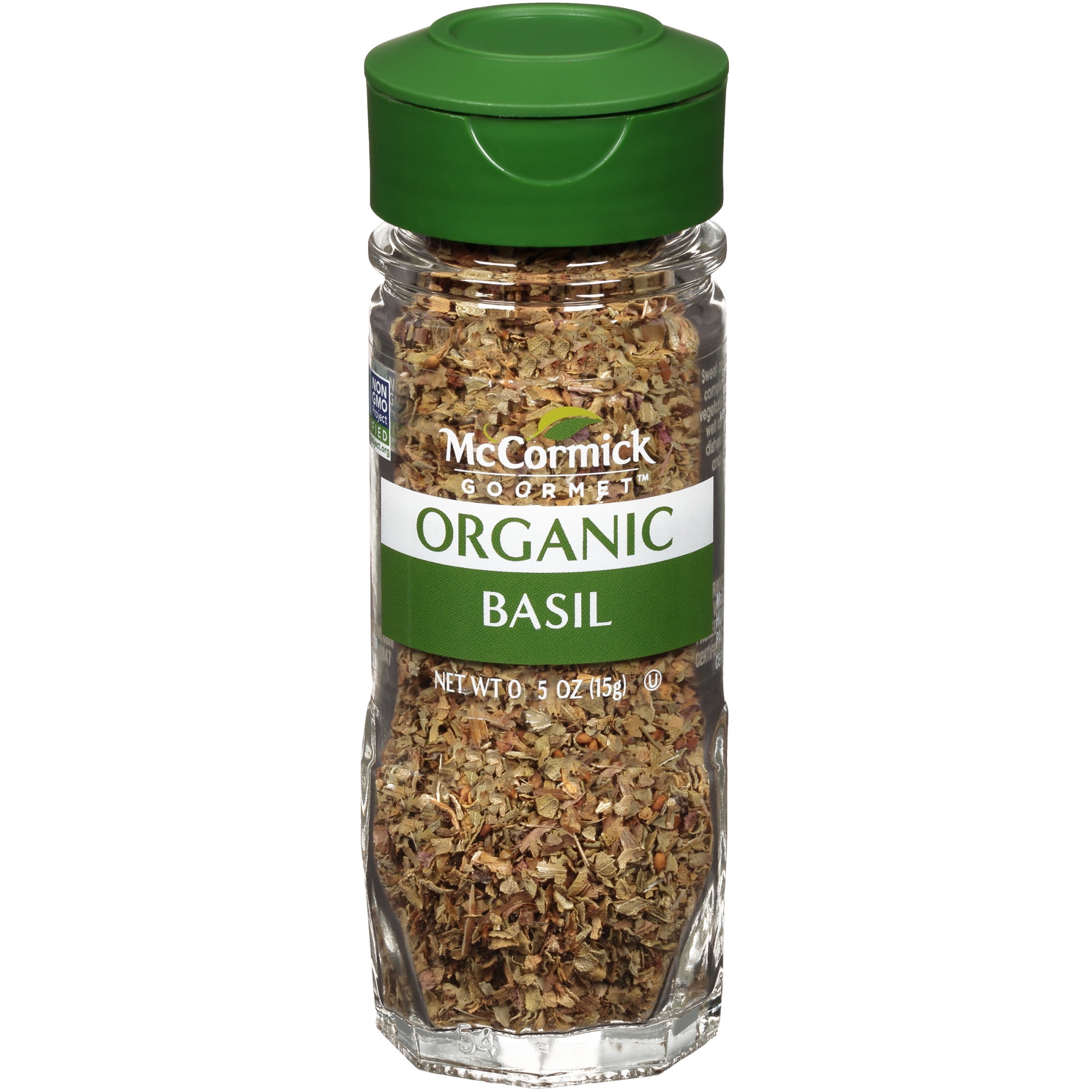 McCormick Gourmet Organic Basil Leaves, 0.55 oz Walmart