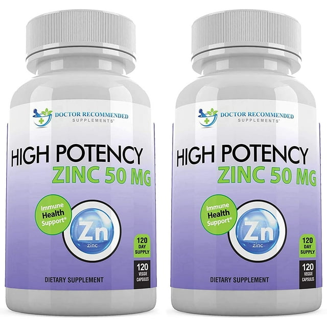 Zinc 50mg Zinc Picolinate Immune Health Support Supplement for Adults