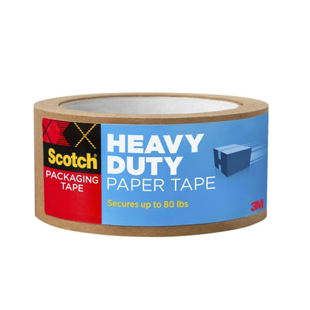 Scotch Heavy Duty Paper Packaging Tape, 1.88 in x 24.9 yd, 1 Roll