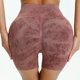 thumbnail image 5 of Gibobby Leggings cortos yoga mujer Pantalones cortos de yoga sin costuras Pantalones cortos de yoga ajustados de cintura alta para mujer al libre Pant(Marrón,M), 5 of 5