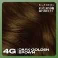 thumbnail image 5 of Clairol Natural Instincts Demi-Permanent Hair Color Creme, 4G Dark Golden Brown, Hair Dye, 1 Application, 5 of 11
