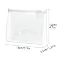 Storage 10x10 Bikini Bags Organizer Clear Bikini Storage Bags Swimsuit Bag Organizer Clear Bag