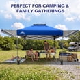 thumbnail image 3 of Eagle Peak 17x10 ft Sky Blue Instant Outdoor Canopies, Flame Resistant, 3 of 11