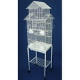 thumbnail image 2 of YML 6844-4814WHT Pagoda Top Small Bird Cage with Stand in White, 2 of 3