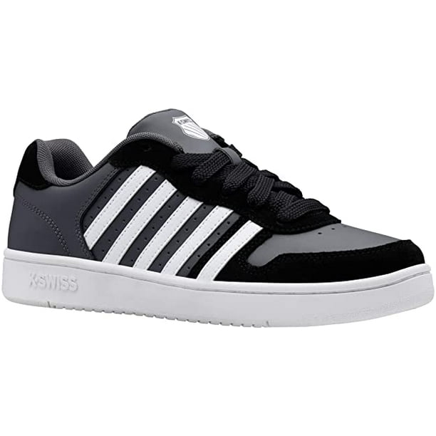 K-Swiss Court Palisades Black/ Gray 06931065 Tennis Shoes Men's Sneaker ...