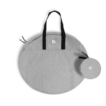 Munchkin® Infant Baby Swing Travel Carrying Case with Handles, Gray