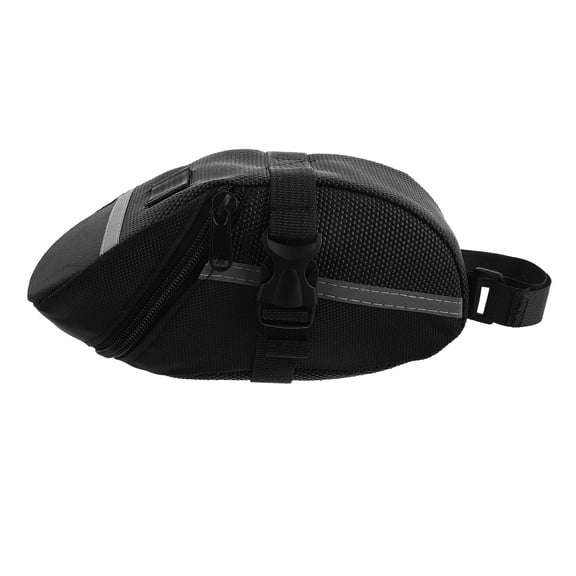 WORGEOUS Waterproof Bicycle Saddle Bag, Multi-function Small Bike Accessory in Blue and Black for Mountain Bikes