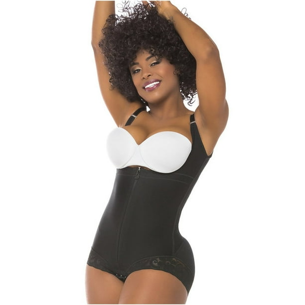 FAJA COLOMBIANA SALOME 413 TIPO POSTPARTO PARA MUJERCOLOR Negro TALLA T EG COLOMBIANS SAL0413