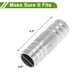 thumbnail image 4 of Conectores de manguera de barbilla Unique Bargains para aire, agua, aceite, gas, combustible de 3/4" de acero inoxidable 304, 2 piezas, 4 of 6