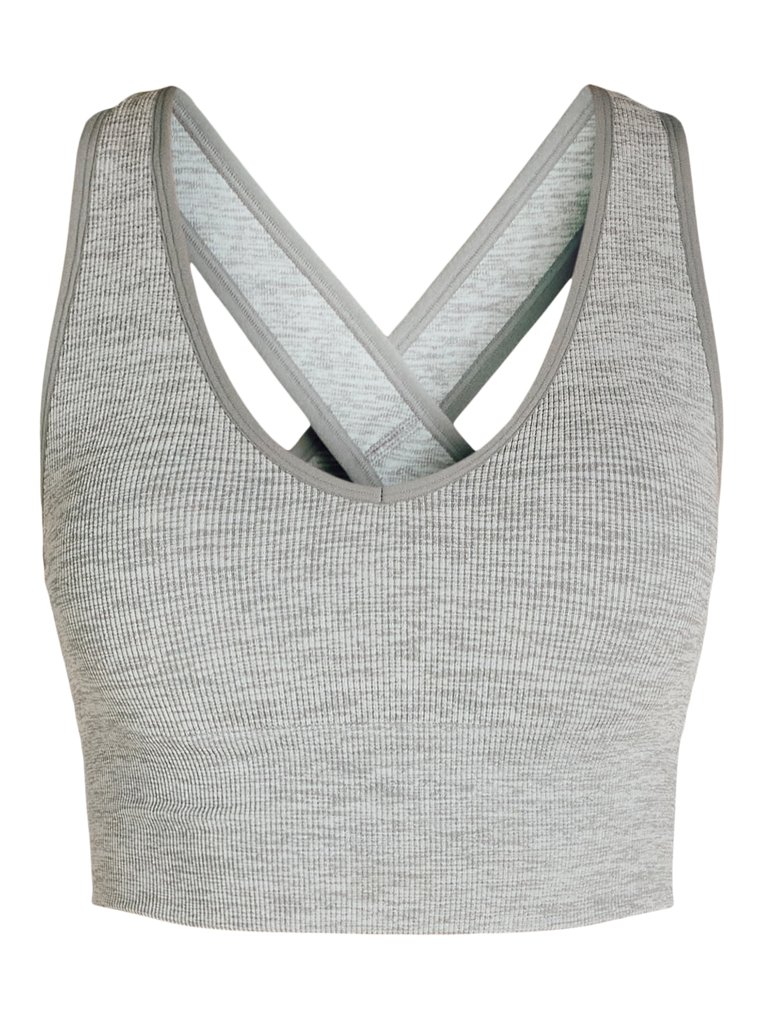 Avia Women's Low Impact V-Neck Longline Sports Bra, Sizes S-XXXL