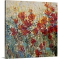 thumbnail image 1 of Great BIG Canvas | "Red Poppy Field I" Canvas Wall Art - 24x24, 1 of 2