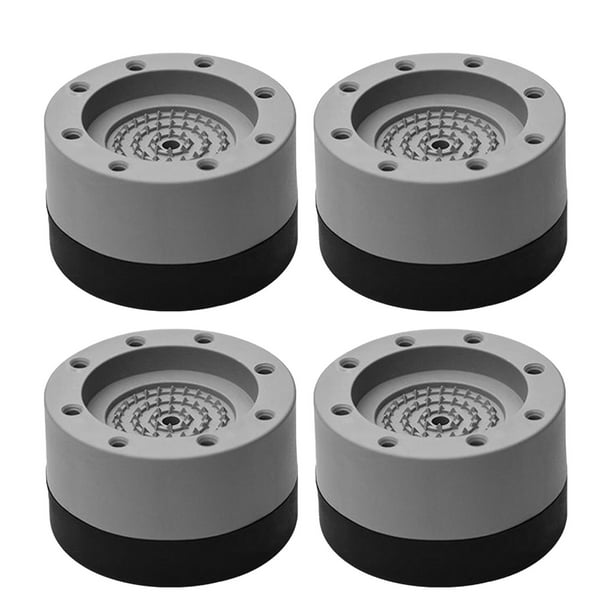 Almohadillas antivibración para lavadora y secadora, 4 unidades, antideslizantes, para base de refrigerador