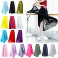 thumbnail image 4 of ZYHARUKO Elegant Chiffon Ballet Wrap Skirt Adjustable Tie Waist Dancewear for Women Dance Swing Long Skirts Gymnastic Over Scarf, 4 of 19