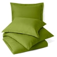 thumbnail image 3 of Hearth & Harbor 3-Piece Brown Duvet Cover Set, California King, 3 of 5