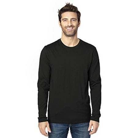 Men's Ultimate Long-Sleeve T-Shirt - BLACK - XS