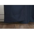 thumbnail image 2 of No. 918 Solid Print Grommet Semi-Sheer Curtain Panel, 48" x 63", 2 of 7